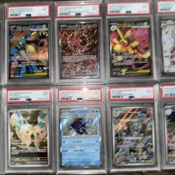 Pokemon PSA 9 Slab Lot of 10 Mega Kangaskhan Lopunny Alakazam IR Cards - Image 3