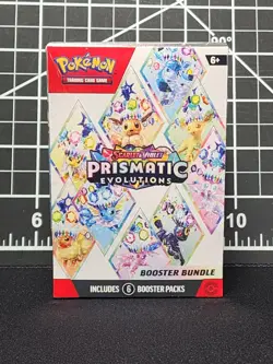Pokemon TCG Scarlet & Violet Prismatic Evolutions Booster Bundle 6 Booster Packs 820650853210 - Image 1