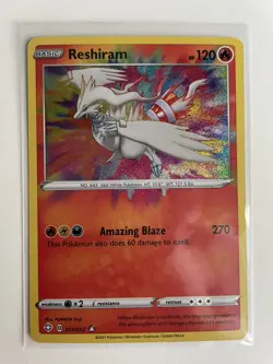Reshiram 017/072 Shining Fates Amazing Rare Mint/NM - Pokemon TCG - Image 1