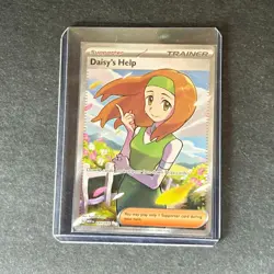 The Pokemon Daisy's Help 195/165 SV 151 Ultra Rare Full Art Holo EN - Image 1