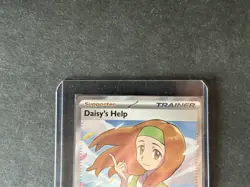The Pokemon Daisy's Help 195/165 SV 151 Ultra Rare Full Art Holo EN - Image 3