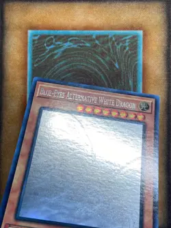 Yugioh Blue-Eyes Alternative White Dragon GFTP-EN129 Ghost Rare 1st Ed NM - Image 4