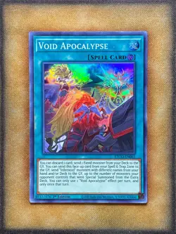Yugioh Void Apocalypse ETCO-EN065 Super Rare 1st Ed LP - Image 1