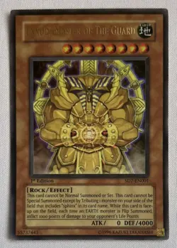 2006 Exxod, Master Of The Guard Yugioh Ultra Rare SD7-EN001 - Image 1