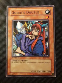 Yu-Gi-Oh! Queen´s Double, MRD-051, Common, 1. Edition,. Englisch, Good - Image 1