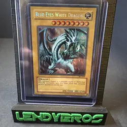 Blue-Eyes White Dragon BPT-009 Secret Rare Collectors Tin 2003 Yu-Gi-OH Card - Image 1