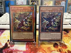 Black Chaos - Starlight Rare & Secret Rare Combo - CORI-EN001 1st Ed - YuGiOh - Image 1