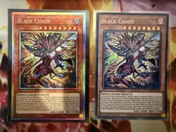 Black Chaos - Starlight Rare & Secret Rare Combo - CORI-EN001 1st Ed - YuGiOh - Image 2