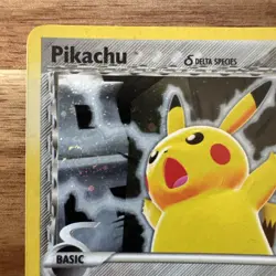 Pokemon Pikachu TCG 2006 Delta Species Promo 035 Holo Black Star Pokemon Card - Image 2