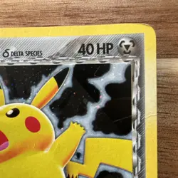 Pokemon Pikachu TCG 2006 Delta Species Promo 035 Holo Black Star Pokemon Card - Image 3