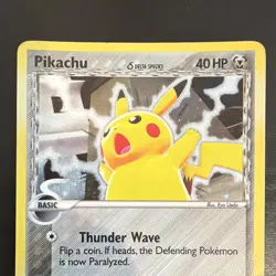 Pokemon Pikachu TCG 2006 Delta Species Promo 035 Holo Black Star - Image 2