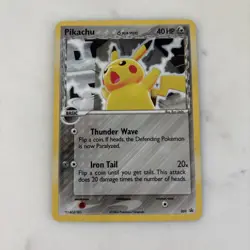 Pokemon Pikachu TCG 2006 Delta Species Promo 035 Holo Black Star MP WITH SWIRL - Image 1