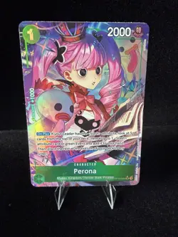 One Piece TCG Perona Legacy Of The Master (OP12) OP12-039 Alternate Art NM - Image 1