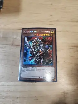 Gilford the Lightning SBC2-ENC01 Prismatic Secret Rare 1st Ed NM Yugioh - Image 1
