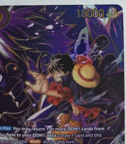 One Piece OPTCG English Monkey. D. Luffy SP OP09-119 Carrying On His Will - NM - Image 2