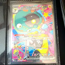 Pokemon TCG Iono's Bellibolt ex 279/217 Ascended Hero’s Holo Full Art UR EN - Image 1