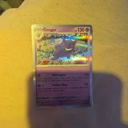 Pokemon TCG Gengar 094/165 Sv: Scarlet & Violet 151 Holo Rare 2023 English - Image 1