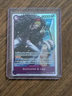 One Piece - EB04-038 Rosinante & Law - Super Rare - Image 1