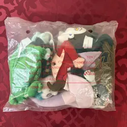 Sealed Lot of 5 Disney The Nightmare Before Christmas 8" Mini Bean Bag Plush New - Image 3