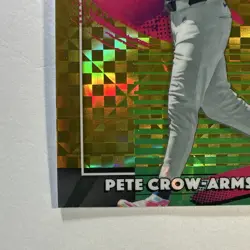 2026 Topps Finest Pete Crow-Armstrong Cubs #235 Gold Refractor RARE 🔥#25/50🔥 - Image 3
