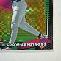 2026 Topps Finest Pete Crow-Armstrong Cubs #235 Gold Refractor RARE 🔥#25/50🔥 - Image 4