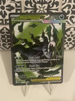 Pokemon TCG Mega Darkrai EX 101/084 ME05: Pitch Black Holo Ultra Rare English - Image 1