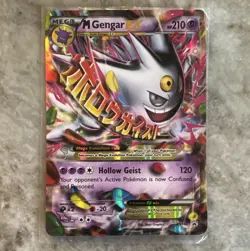 Pokemon TCG M Gengar EX XY166 Full Art Holo Promo 210HP ENG - Image 1