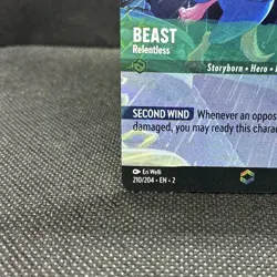 Disney Lorcana TCG Beast - Relentless 210/204 Enchanted Foil EN - Image 5