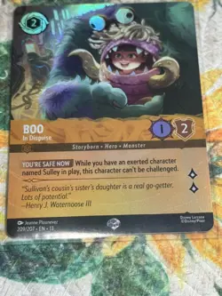 Disney Lorcana Boo-In Disguise 209/207 Attack Of The Vines Monsters, Inc. - Image 4