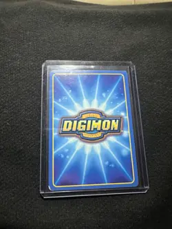 MetalGreymon DW-01 1999 Rare Holo Digimon Card Playstation Promo Bandai LP Foil - Image 4