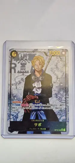 [NM] Sabo ONE PIECE Card Game Japanese OP13-120 SEC Carrying on His Will 29J29 - Image 1