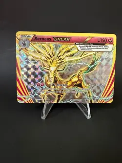 Xerneas BREAK 82/114 Steam Siege Ultra Rare Holo Pokemon Card, NM - Image 1