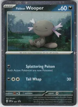 Paldean Wooper Holo Promo SV: Scarlet & Violet Promo Cards 041 NM - Image 1