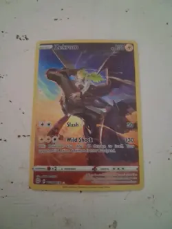 Pokemon Zekrom Holo Ultra Rare TCG Card TG05/TG30 Brilliant Stars 2022 Trainer - Image 1