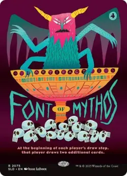 Font of Mythos - Near Mint MTG Secret Lair - Image 1