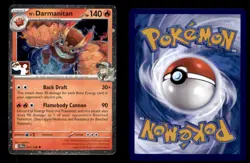 N's Darmanitan 027/159 Prize Pack Series Cards Pokemon Cosmos Holo NM - Image 3
