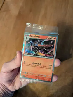 Pokemon TCG Phantasmal Flames Staff Sealed Promo Cards - Image 3