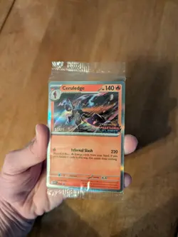 Pokemon TCG Phantasmal Flames Staff Sealed Promo Cards - Image 4
