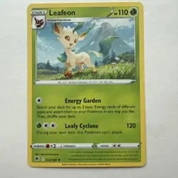 Leafeon 2 Card Lot ~Cute cards~ Pokemon TCG - 1 Reverse Holo Card - Image 4