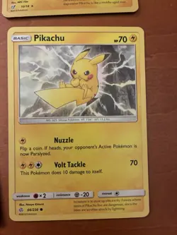Pokemon TCG Pikachu Card Detective Pikachu Holo Card, McDonald's Promo Holo. - Image 4