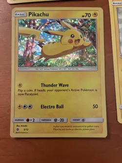 Pokemon TCG Pikachu Card Detective Pikachu Holo Card, McDonald's Promo Holo. - Image 5