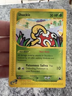 Pokemon TCG Shuckle Skyridge 96/144 Regular Card NM - Image 1