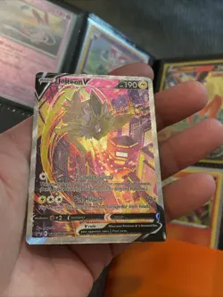 Jolteon v SWSH183 Pokemon TCG Sword & Shield Holo Black Star Promo Card - Image 3
