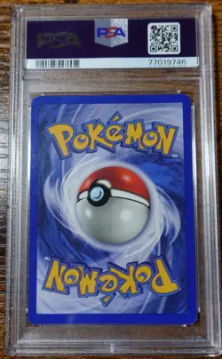 Blastoise 2/102 PSA 7 Additional White Ink Error Misprint Pokemon Card Graded - Image 2