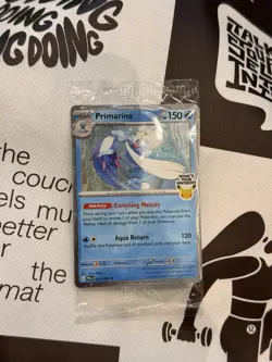 Pokemon TCG - Primarina Promo Card 020 020/084 - Pitch Black - Sealed - Image 1