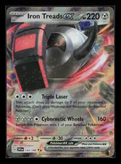 Iron Treads ex 143/198 SV01: Scarlet & Violet Base Set Pokemon Card - Image 1