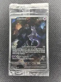 Pokemon TCG Mewtwo SVP 052 Scarlet Violet 151 Black Star Promo Card SEALED🔥 - Image 1