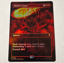 Wizards of the Coast Sozin's Comet Avatar The Last Airbender 0332 Foil Mythic EN - Image 1