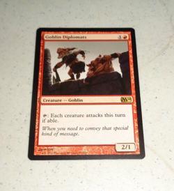 ~1x Goblin Diplomats x1 ~NM~ Core 2014 M14 Magic the Gathering MTG~ - Image 1
