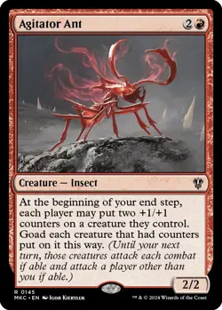 NM - Agitator Ant [MKC - 145] Commander: Murders at Karlov Manor - Image 1